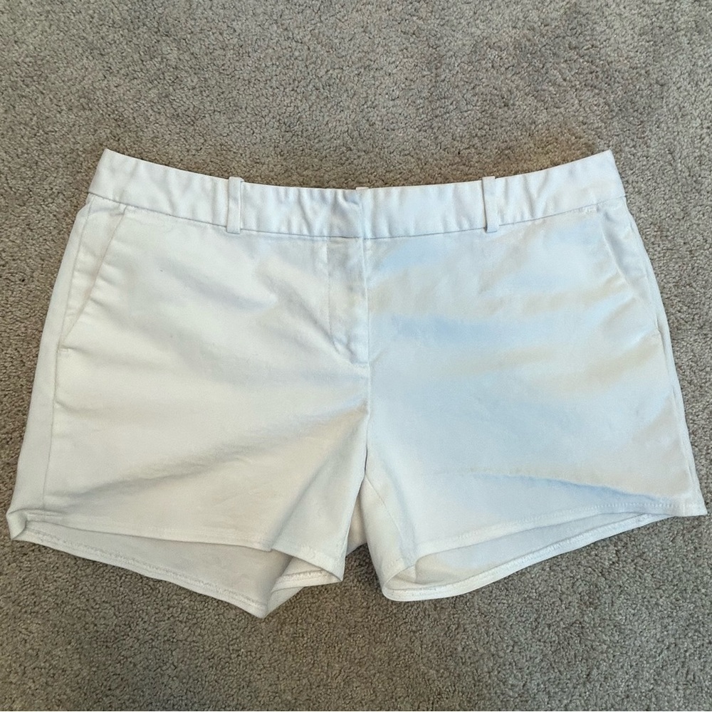 Michael Michael Kors Ivory white cargo shorts Sz 10